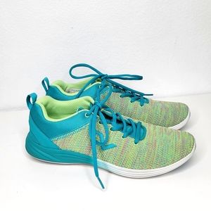 Vionic Adley sneakers size 8.5 blue green worn once
